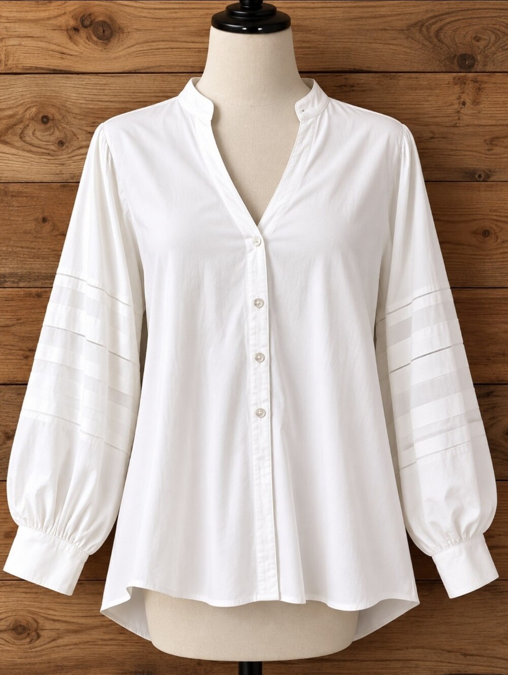 Chico's White Women's Blouse with Button Front